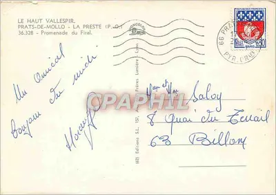 Prats-de-Mollo-la-Preste — Promenade du Firal — Editions S.L. 157 — Rückseite