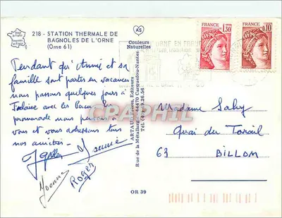 Bagnoles de l'Orne — Tesse la Madeleine — A Torre de Bonvouloir — O Castelo — O Lago e os Jardins — Carros de Rodas — A Estação Termal — Hotel de la Vallée de la Cour — Verso