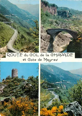 Rota do Col de la Chavade e Côte de Mayres — PAYSAGES DU VIVARAI