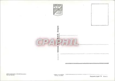 Santillana de Mar — Publisher Arribas — Arribas Editions, Zaragoza — Back