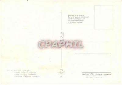 Minho — Costumi regionali — Edizioni Pique, Barcellona — Verso