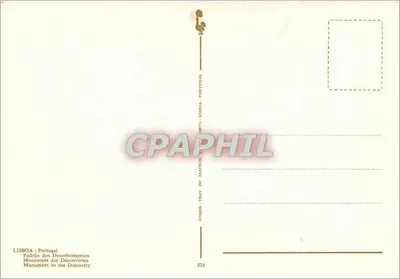 Lisbonna - Pomnik Odkryć — n°524 — Rewers