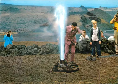 Lanzarote — A Ilha dos Vulcões — Geisser, na Montanha de Fogo — Silva
