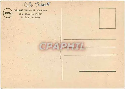 Sala widowiskowa — Seignosse Le Penon — Wydawnictwo VVL — Rewers