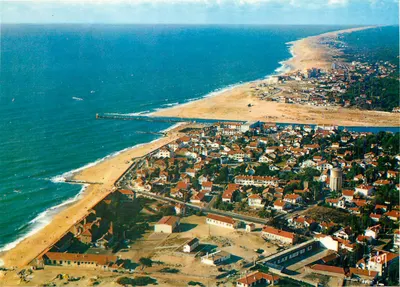Capbreton (Landes) — vista aérea — Éditions Jean-Jaurès, Paris