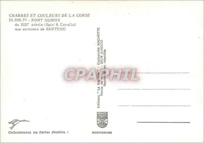 Most Genojski — Spin'A Cavallu — Wydawnictwo Diplôme — Rewers