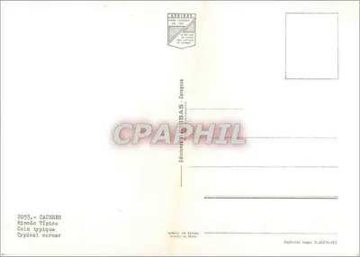 Rincon típico — Zaragoza — Abrilas — Achterkant