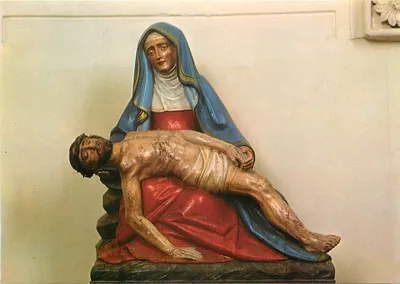 Piedade — Colegiata de São Pedro (séculos XI-XII) — Edições Gaud, Moisenay-Le-Petit