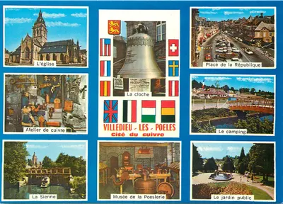Villedieu-les-Poêles — Cidade do Cobre — Artaud Frères, editor
