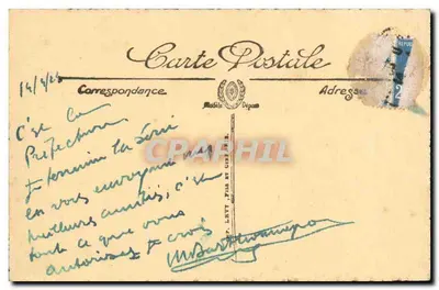 Chambéry — O Castelo dos Duques de Saboia — LL, n°92 — Verso
