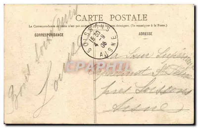 Chambéry — Zamek, Wieża Donjon — wydawca anonimowy, nr 690 — Rewers