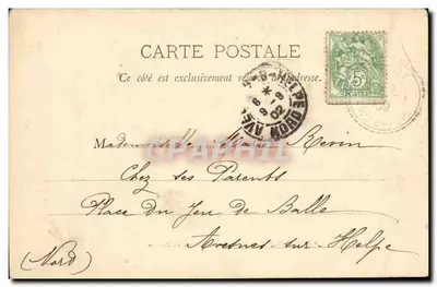 Chameéry — O Castelo dos Ducs visto do jardim — Editor E. Royaud, número de série não visível — Verso