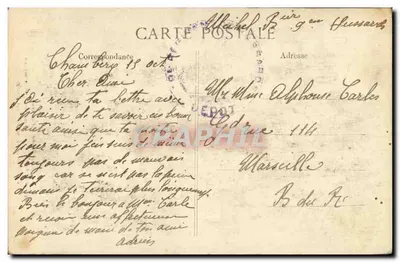 Chambéry — Wieża dawnego pałacu Sier de Chambéry (XI wiek) — Rewers