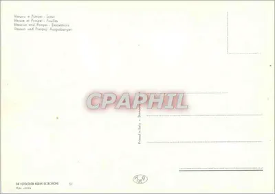 Pompej Ruiny i wzgórze Wезuwa — Rewers