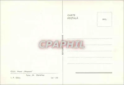 Hotel Napoca — Cluj-Napoca — n° 5973 — Verso