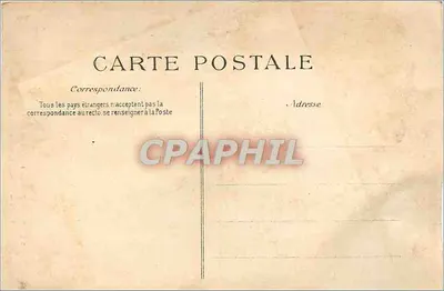 Soissons — Maison de bois dite des Attaches, Rue St-Christophe, démolie au XIXe siècle — éditeur Nougarade, n° 185 — Verso