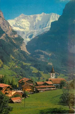 Grindelwald — vista dos Fiescherhörner — Foto Gyger