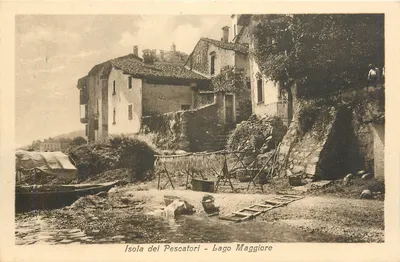 Ilha dos Pescadores — Lago Maggiore — editor Brunner & C., Como, n° 502