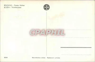 Bolzano - Piazza Walter — wydawca Anonimi, n° 31569 — Rewers