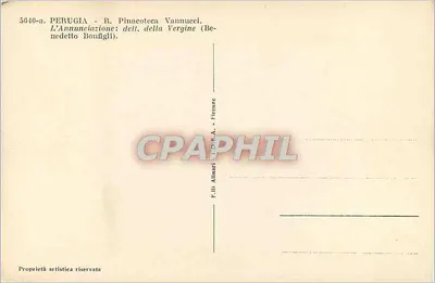 Anuncjacja — szczegół Matki Bożej — szczegół Matki Bożej — F.lli Alinari, Florencja — Rewers
