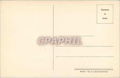 O Arco de Éfeso - Zona Central — gravura histórica — Milano - Tip. S. Lega Eucaristica — Verso