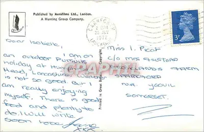 Humphrey Head, Grange-Over Sands — vista aérea — Aerofilms Ltd., R.7642 — Verso