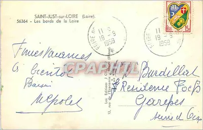 Saint-Just-sur-Loire — The banks of the Loire — Les Éditions J. Cellon — Back