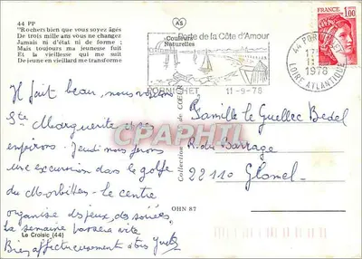 Rochers della Costa d'Amore — Colori Naturali — editore non visibile — Verso