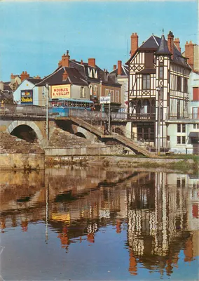 Vierzon (Cher) — As margens do Yèvre — Éditions Nivernaises