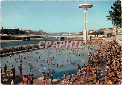Lyon - Piscina nos Quais do Ródano - O Grande Tanque — Edições Diplôme, Lyon, n° 2185