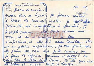 LYON Perrache e ruas Pedonais — Graphithi — Verso