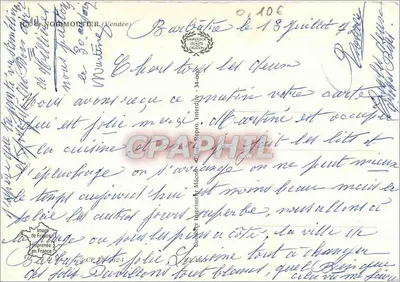 Wyspa Noirmoutier — Karta pocztowa turystyczna — Wydawca: Lausanne (Francja) — Rewers