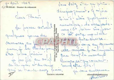 Bretagna — Crepuscolare — Edizioni La Cigogne — Verso