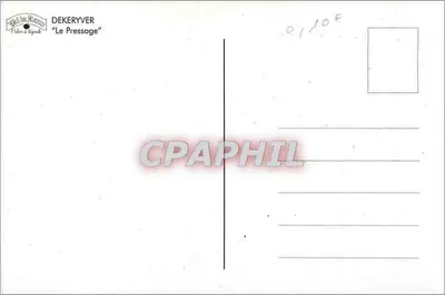 Wyciskanie — Dékeryver — Wydawca: Dékeryver — Rewers