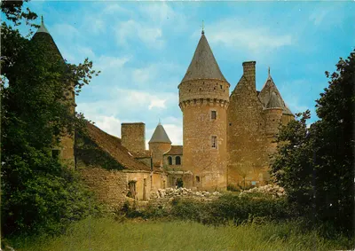 Castelo de l'Angenardière — Belleme (61-Orne) — Artaud Frères, Nantes