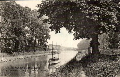Nogent-sur-Marne — Um Pequeno Yatch — E.M. n°4853