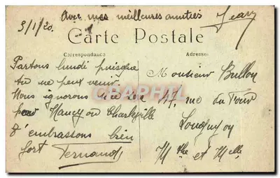 Paris — Porte Saint-Denis — L.D. — editor L.D. — Verso