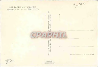 Il Lago di Gerardmer — Le Vosgi Pittoresche — Editore Iris — Verso