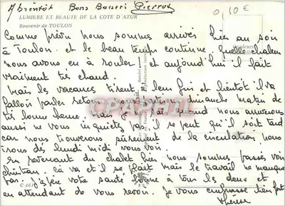 Toulon — widok panoramiczny — n° C 4670 — Rewers