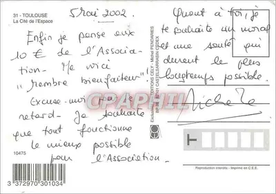 Toulouse — Stolica przemysłu lotniczego — Wydawnictwo CELY — Rewers