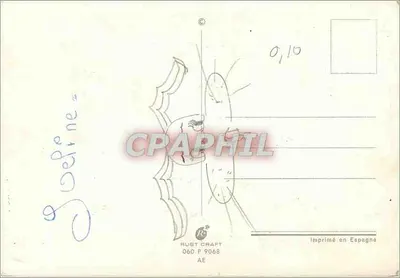 Dwa dzieci w warsztacie — wydawca Rust Craft, seria 060 P 9068 — Rewers