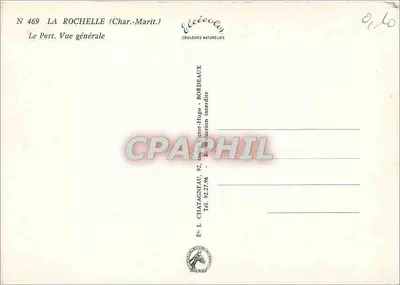 La Rochelle — Ogólny widok — Wydawca Elcée, nr 469 — Rewers