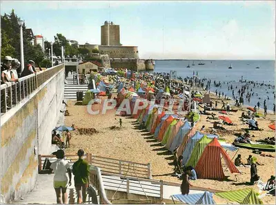 Fouras-les-Bains — A Praia Oeste e o Sémaphore — Edições Charentais A. Gilbert