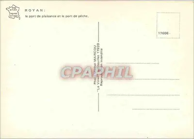 Royan: port rekreacyjny i port rybacki — Foto Michel MARCOU — nr 17608 — Rewers