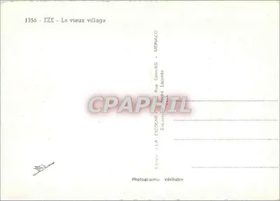 Eze — Stare miasto — LA CIGOGNE — Rewers