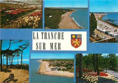 La Tranche sur Mer — vista panorâmica e locais — Edições Théophile