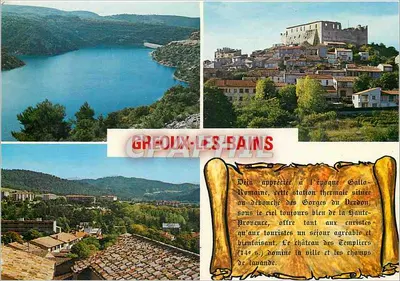 Greoux-les-Bains — estação termal no desembocadouro das Gorges do Verdon — editor CPAPHIL, n°2