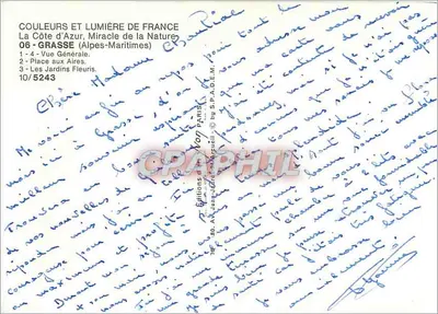 Grasse — W słońcu Grasse — Wydawnictwo S.P.A.D.E.M. — Rewers