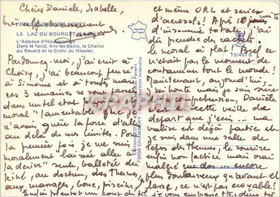 Le Revard — Le Nivolet — Editora: Éd. Chambéry, n° 73/467-S — Verso