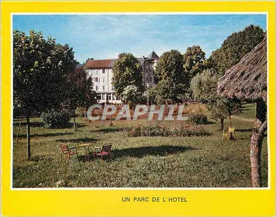 Hotel BEAUSÉJOUR — Vic-sur-Cère (Cantal) — altitude 700 m — Verso